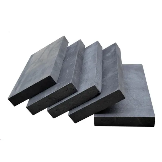 Plaques de graphite pour les industries de la métallurgie, de la fibre de verre et de la bijouterie, du chauffage et des fours