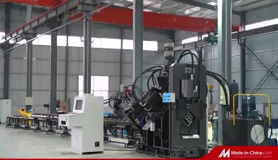 Poinçonneuse d'angle en acier CNC Machine de perforation d'angle Fournisseur Ligne d'angle Poinçonneuse d'angle Structure en acier d'angle Machine de traitement d'angle